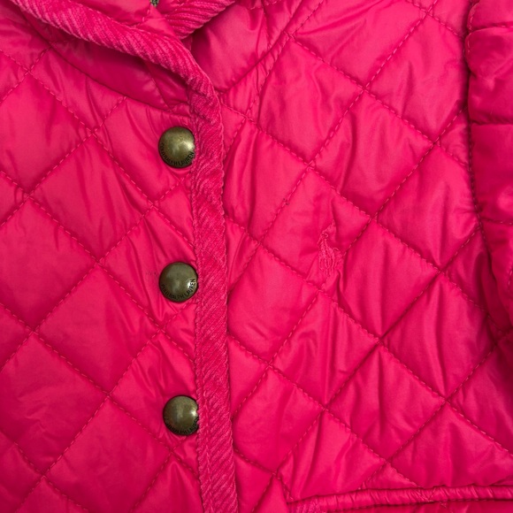 2T Polo by Ralph Lauren Fuchsia Quilted Puffer Jacket - Picture 4 of 5